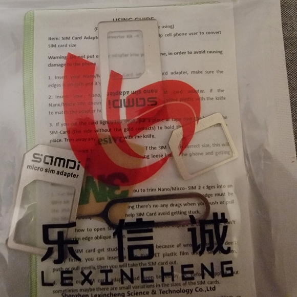 🆕️🛍 Sim Card  Adapter Kit 🆕️🛍 - Picture 1 of 2